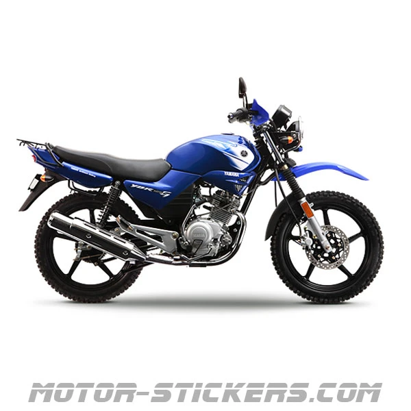 Yamaha YBR 125 2018 decals